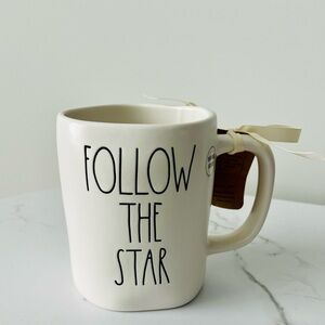 NEW! Rae Dunn Cream Mug - Follow the Star